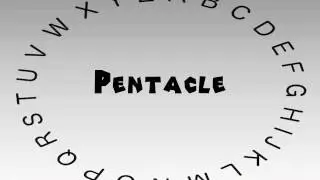How to Say or Pronounce Pentacle