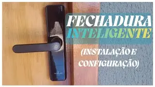 Fechadura inteligente Intelar (instalação) #automaçãoresidencial #casainteligente #tuya