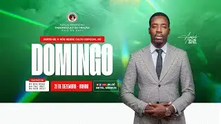 CULTO ESPECIAL DE DOMINGO | EM DIRECTO | 21.12.25