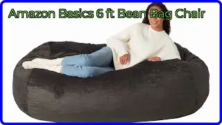 REVIEW (2025): Amazon Basics 6 ft Bean Bag Chair. ESSENTIAL details.