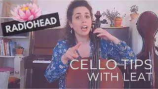 Radiohead Lotus Flower - CELLO TUTORIAL on PIZZICATO