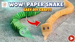 Diy pepper snake for kids and beginners