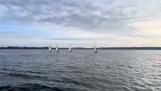 Lasersejlads fures&oslash; november 2025 Farum sejlklub