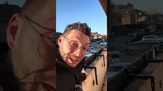 Solar am Betonbalkon