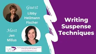 Writing suspense techniques with Libby Fischer Hellmann