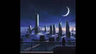 Cozy Lofi Jukebox - Rain Over the Foggy City &mdash; Lofi Guitar & Synth Ambience #lofimusic #studymusic