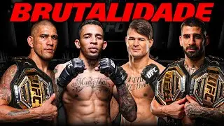 TOP 10 LUTAS MAIS BRUTAIS DO ANO DE 2025 NO UFC!
