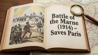 Battle of the Marne (1914) &ndash; Saves Paris #ww1