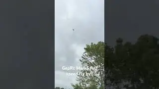 Mark 5 Full speed Fly By!! #fullspeed #geprcmark5 #fpv #drone #fpvdrone #fpvracing #mark5