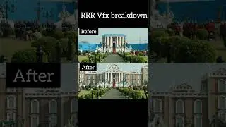 RRR Vfx breakdown 😯 #Ramcharan #jrntr #rajamouli #aliabatt #ajaydevgan #M.M.keeravani #RRR 2