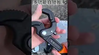 Multifunctional self-locking wrench! Fun tool!