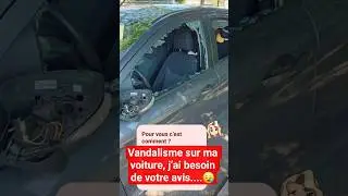 Vandalisme sur ma voiture, j'ai besoin de votre avis....😪