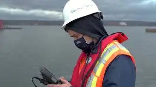 Vessel's Hull inspection with Ultrasonic Thickness Gauge by Deep Trekker DTG3 ROV