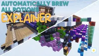 Automatic Brewing Station  - Brew Any Potion in Minecraft Automatically | Explainer (JAVA 1.21)