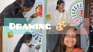 Drawing 🎨 🖌   #aadivasi #bastar #viralvideo #culture #drawing 