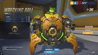 showing off wrecking balls full list of cosmetics overwatch