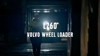 The new generation L260 wheel loader from Volvo