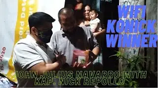 Wifi KoNick Winner From Brgy. 150
