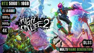 High on Life 2 RTX 5060 Ti 16GB FPS TEST | High on Life 2 RTX 5060 Ti & i5 14400F Benchmark