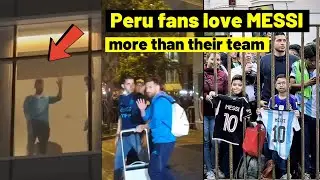 Peru fans love MESSI more than their national team
