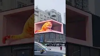 3D led display#shorts #eagerled #leddisplay #ledscreen #3d #led