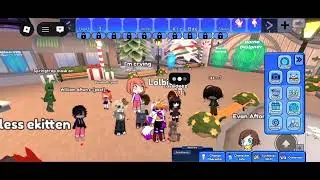 Hanging out with my fans :D