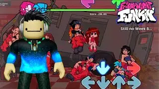 Ютубер, ориентированный на детскую аудиторию, играет в Friday Night Funkin Update (Что, чёрт возь...