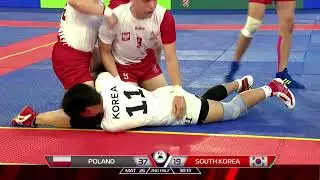 POLAND vs SOUTH KOREA Match Highlights  Bangabandhu Cup 2024 International Kabaddi Tournament