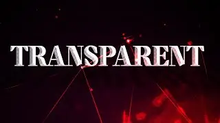 Creating Eye-Catching Transparent Text Effect | Step-by-Step GIMP Tutorial