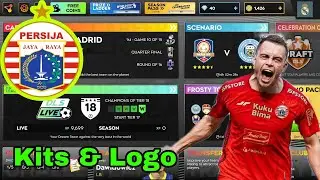 Persija Jakarta DLS Kits 2025 Custom Kits & Logos Persija Jakarta