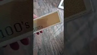 Marlboro gold pack 100's made in usa(collectibile)