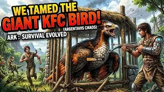 How We Tamed a Giant KFC Bird in ARK | Trapping the Mighty Argentavis
