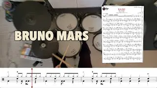 Bruno Mars - 24K Magic - Transcription Available - Drum Cover by Chef Cook