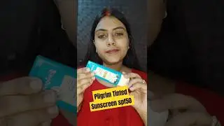 Testing Pilgrim Tinted Sunscreen | #summer #skincare #spf #tintedmoisturizer