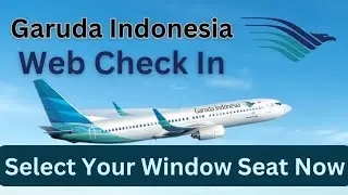 Garuda Indonesia manage flight booking ll seat selection process in Garuda Indonesia