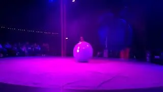 Diablo Then Giant Balloon Act At Zippos Circus At Winter Wonderland,London.Fri 30th Dec 2022