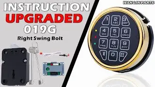 Master Lock Safe Installation Tutorial &ndash; Avoid Common Mistakes (Wah Lin Parts) - 019G R