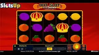 🍒 Hot Slot&trade;: 777 Crown Extremely Light! NEW Release Demo (Wazdan) 🍒