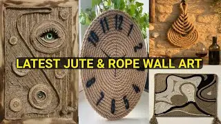 50+ Jute & Rope Wall Art: A perfect Blend of tradition & Modernity