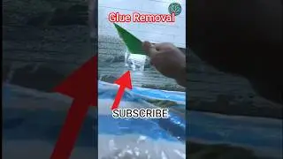 Rear Glass Glue Removal Like a Pro 🔥 | Easy Tint Glue Remove Trick #shorts #shortsfeed #car