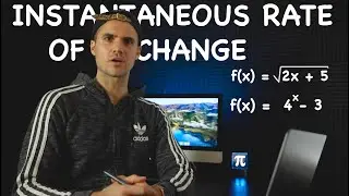 Instantaneous Rate of Change (IROC) of Radical and Exponential Function - MHF4U, Advanced Functions
