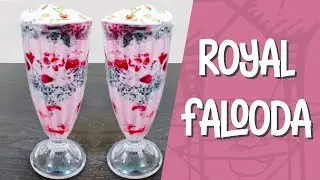 Royal Falooda recipe | Restaurant style falooda | Dessert recipes | Cooking & Crafts