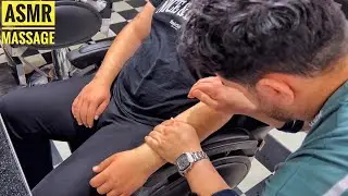 ASMR HEAD MASSAGE • Sinusitis relief and migraine treatment • Barber Massage