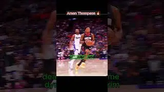 Amen Thompson dunks over Cardwell🔥