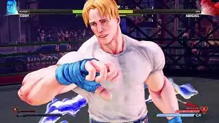 STREET FIGHTER V Cody vs Abigail