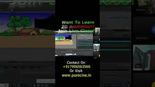 Live Classes are Available for 2D Animation