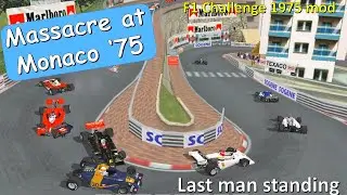 F1 Monaco Crashes '77 - last man standing challenge