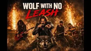 WOLF WITH NO LEASH 🐺🔥 AI-Powered Raw Instinct Hard Rock & Blues Rock Anthem