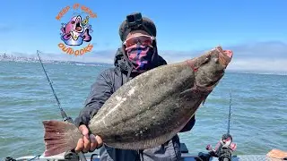 How To Fillet A California Halibut | From Reel To Cutting Board