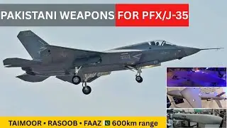 THE GAME CHANGER WEAPONS OF PAF's J-35 & PFX | MADE IN PAKISTAN | PAKISTAN DEFENCE AND AFFAIRS
